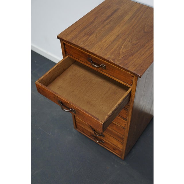 Vintage French Pine Apothecary Cabinet, 1930s For Sale - Image 13 of 14