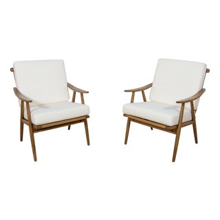Mid-Century Armchairs from Ton, 1960s, Set of 2 For Sale