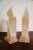 White 1950s Handcarved Monk Onyx Stone Bookends - Pair For Sale - Image 8 of 10
