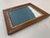 Blue "Waves" Abstract Art in Antique Frame, Seascape Painting Transitional Wall Art by JTS For Sale - Image 8 of 9