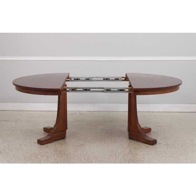 Stickley Round Mission Oak Dining Room Table For Sale - Image 10 of 18