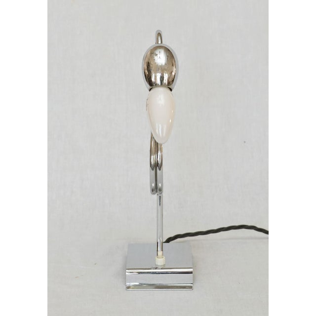 Metal Art Deco Table Lamp, 1920s For Sale - Image 7 of 8