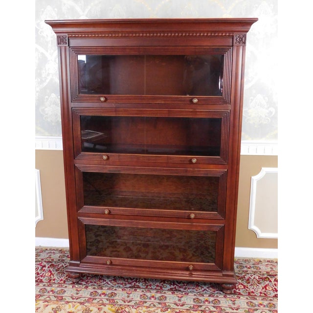 Ethan Allen Cinnabar Marshall Barrister Bookcases A Pair Chairish