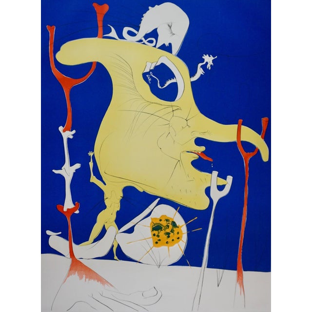 ARTIST: Salvador Dali TITLE: Conquest of Cosmos The Last Comer of The Last Planet MEDIUM: Etching SIGNED: Hand Signed...