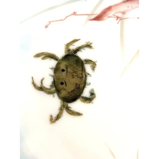 1893 Haviland Limoges Aesthetic Movement Crab Plates - Set of 6 For Sale - Image 18 of 18