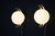 Modern Globe Ceiling Lights in the style of Stilnovo, 1980s, Set of 2 For Sale - Image 10 of 18
