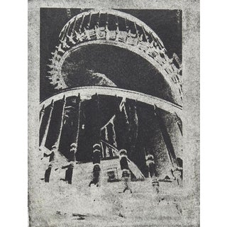Mixed Media Architectural Staircase Detail Photograph For Sale