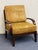 Brown Italian Oversized Craftsman Arm Chair With Cushions For Sale - Image 8 of 8