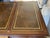 Animal Skin Vintage Sligh Furniture Leather Top Mid Century Modern Campaign Executive Desk For Sale - Image 7 of 17