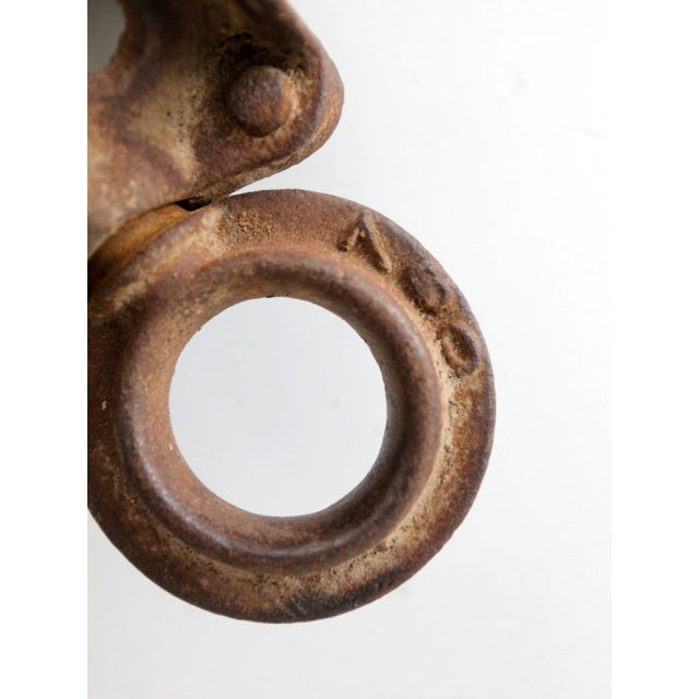 Antique Jamesway Barn Hay Trolley Pulley For Sale - Image 14 of 14