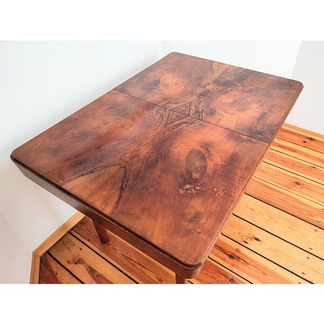 Mid-Century Modern Czech Dining Table by Jindřich Halabala for Up Races, 1950s For Sale - Image 10 of 18