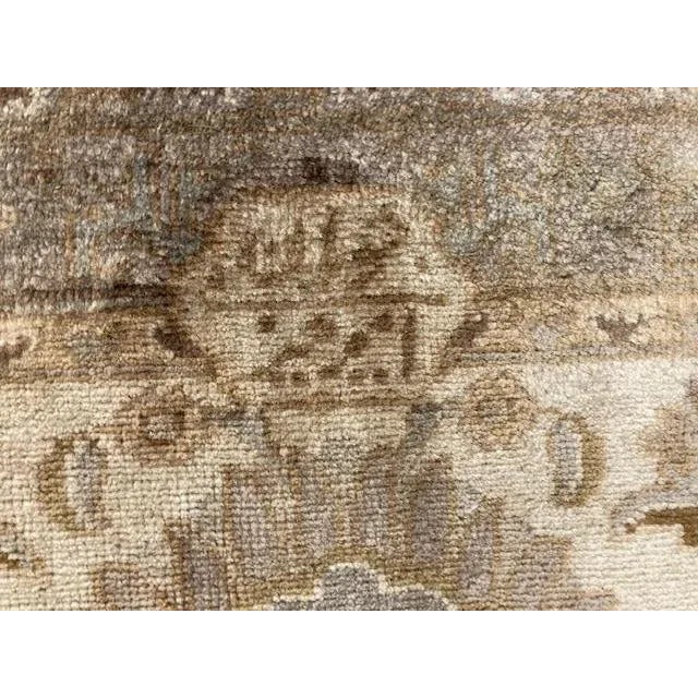 Vintage Signed Persian Tabriz Rug For Sale - Image 9 of 12