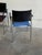 Blue Vintage Dutch Vas Emo Chairs by Krijn Hamelink Set of 2 Postmodern Armchairs For Sale - Image 8 of 9