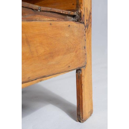 Small Asian Armchair with Upcycled Wooden Slats For Sale - Image 11 of 18