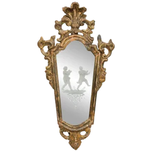 Venetian Giltwood Mirror, 18th Century