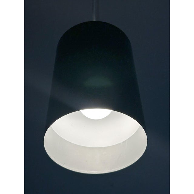 Cylinder Pendant Lamps by Eila & John Meiling for Louis Poulsen, Denmark, 1960s, Set of 2 For Sale - Image 6 of 12