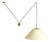 Large Kera Adjustable Counterweight Pendant Lamp by Florian Schulz 1980s For Sale