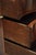 Antique French Louis XVI Style Mahogany Bow Front Bombe Buffet Commode Chest For Sale - Image 11 of 12