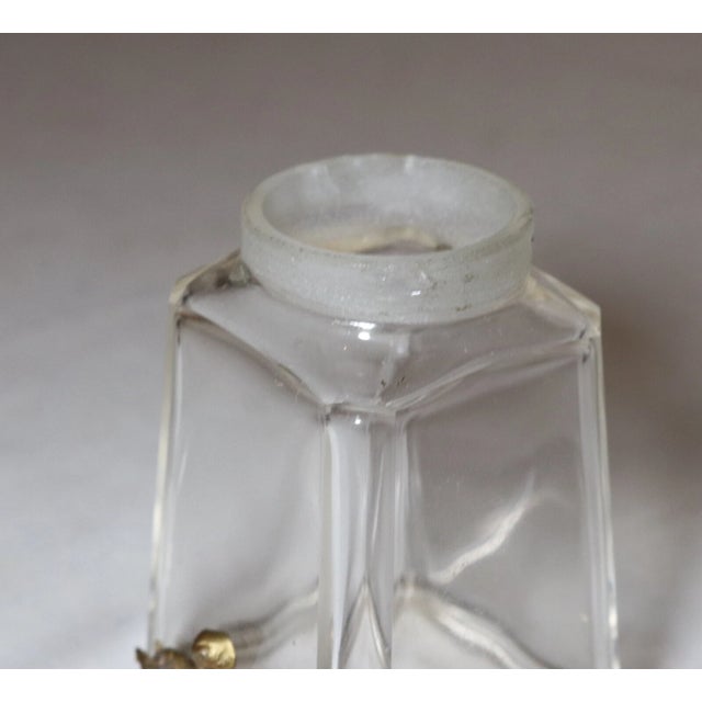 Rare Antique 1800's Antique Gilt Bronze Perfume Bottle Pomander Vinaigrette Jar For Sale - Image 9 of 12