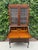 1930s Vintage Uk Imported Edwardian Style Bureau Bookcase/Secretary Desk For Sale - Image 5 of 18