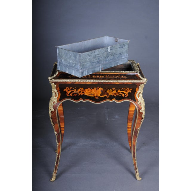 Napoleon III Jardiniere Side Table, 1860s For Sale - Image 16 of 18