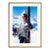 Toni Frissell 'Stylish Skiing' Archival Pigment Print Framed in Brown For Sale