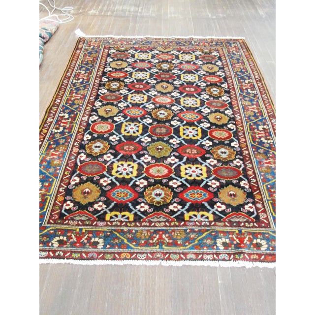 Textile Antique Persian Bakhtiari Rug For Sale - Image 7 of 12