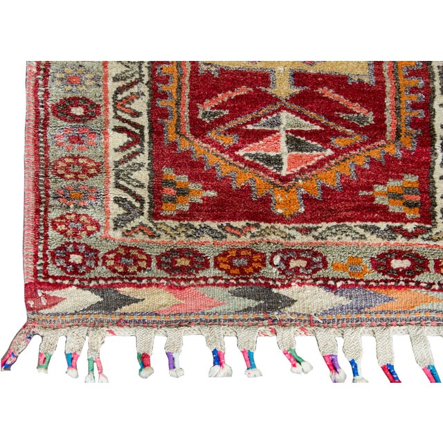 Vintage Turkish Konya Runner For Sale - Image 9 of 10