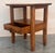 Wood 20th Century Pair of Solid Carved French Nightstands With Low Shelve For Sale - Image 7 of 9
