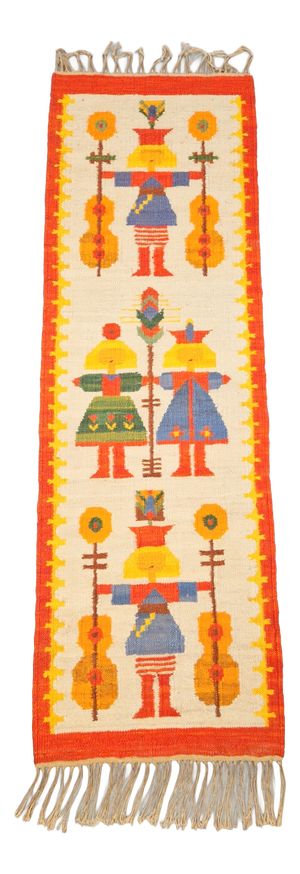 Vintage Chapel Kilim by Maria Domanska for Wawel Broste Kobe, Denmark, 1960s