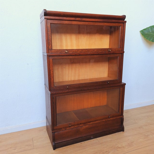 Brown Art Nouveau Bookcase from Union Zeiss Berlin, 1890s For Sale - Image 8 of 8