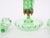 19th Century Victorian Style Italian Glass / Brass Epergne Centerpiece Vase For Sale - Image 9 of 18