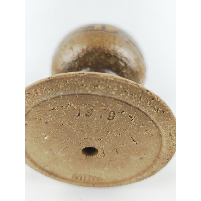 Mid-Century Danish Ceramic Candleholder from Axella, 1970s For Sale - Image 6 of 8