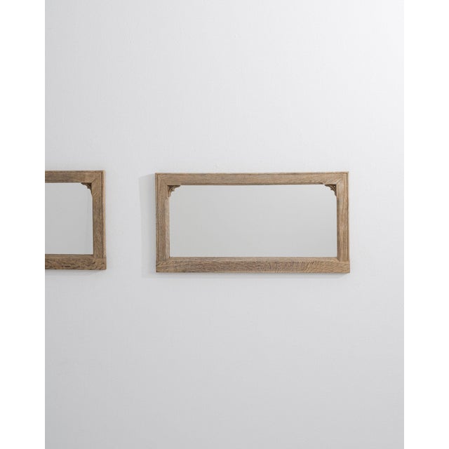 19th Century France Red Wood Mirror For Sale - Image 4 of 10