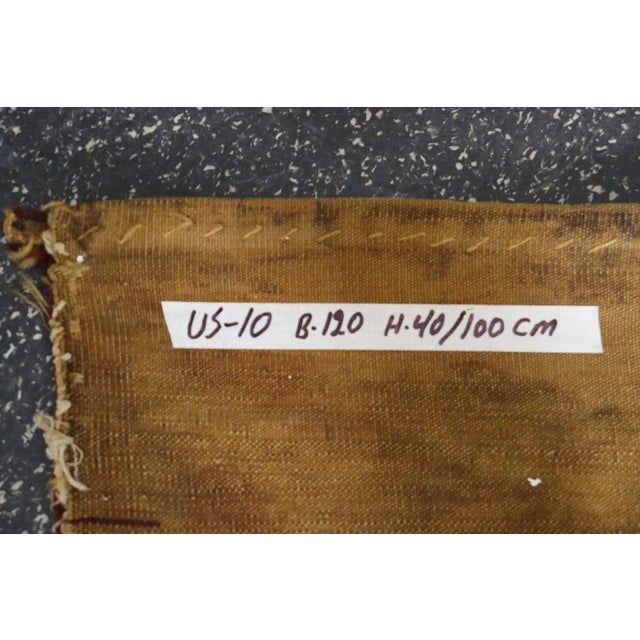 Vintage Hand-Knotted Turkmen Wall Hanging, 1930s For Sale - Image 15 of 18