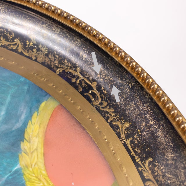 Late 19th-Century French Louis XVI-Revival Ormolu Sèvres-Style Porcelain Ornamental Guéridon For Sale - Image 14 of 18