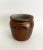 1940s French stoneware confit pot with traditional lambs ear handles and salt glaze finish was manufactured by the...