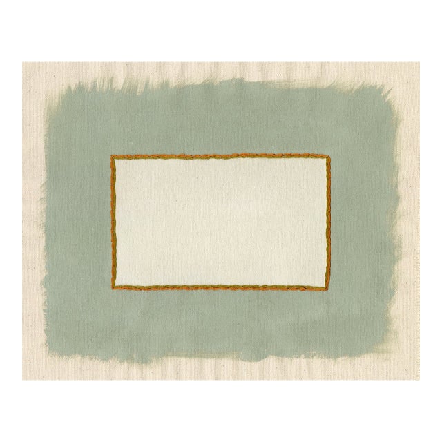 Minimalist Neutral Sage Green Art Print, Emily Keating Snyder, 16 X 20 Unframed Print For Sale