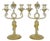 Murano Glass Candelabras in the style of Barovier & Toso, Italy, 1960s, Set of 2 For Sale