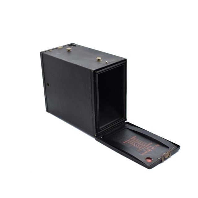 Metal 1900's Eastman Kodak No.2A Brownie Model C Box Camera For Sale - Image 7 of 9