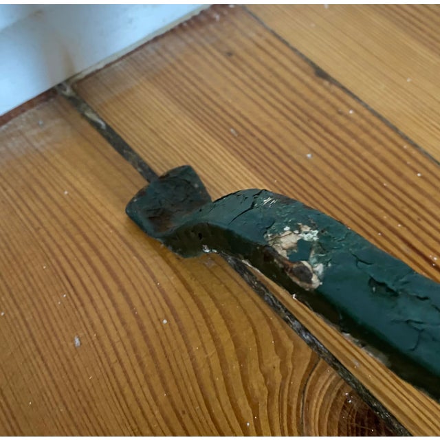 19th Century French Wrought Iron Table With Slate Top Chairish