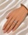 18K White Gold Diamond Eternity Band Ring For Sale - Image 4 of 4