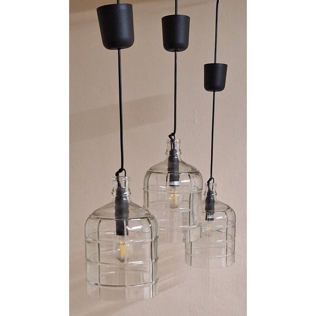 Vintage Hanging Lamps, 2000s, Set of 3 For Sale - Image 4 of 7