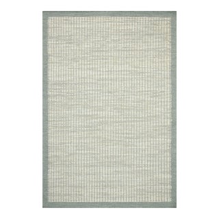 Amber Lewis x Loloi Lilah Ivory / Sky 2'-6" x 7'-6" Runner Rug For Sale