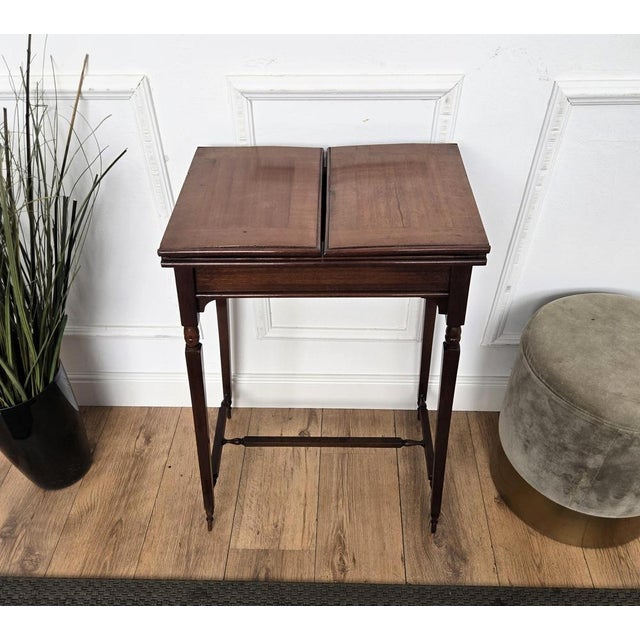 Mid-Century Modern Italian Walnut Coffee Table, 1950s For Sale - Image 6 of 10