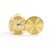 Mid 20th Century Tiffany & Co. Gilt Bronze Round Shape Desk Clock For Sale - Image 10 of 10