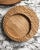 Casa Cubista Carved Wood Circular Tray - Natural, Small For Sale - Image 4 of 4