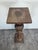 Side Table with Carved Walnut Ball For Sale - Image 3 of 6