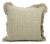 Fabdivine Elegant Block Printed Frill Cushion Cover Brown 14x20 Inch Pure Linen- Chopad For Sale