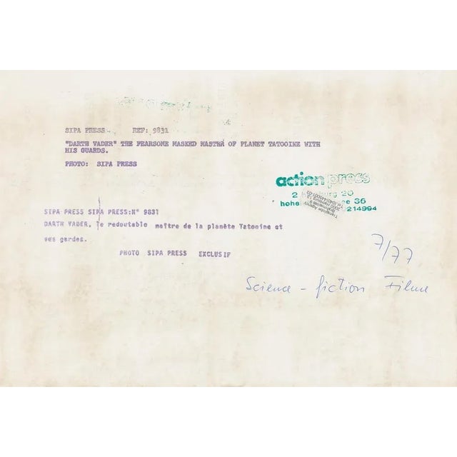 Star Wars Film Still, 1977, Print For Sale - Image 3 of 4